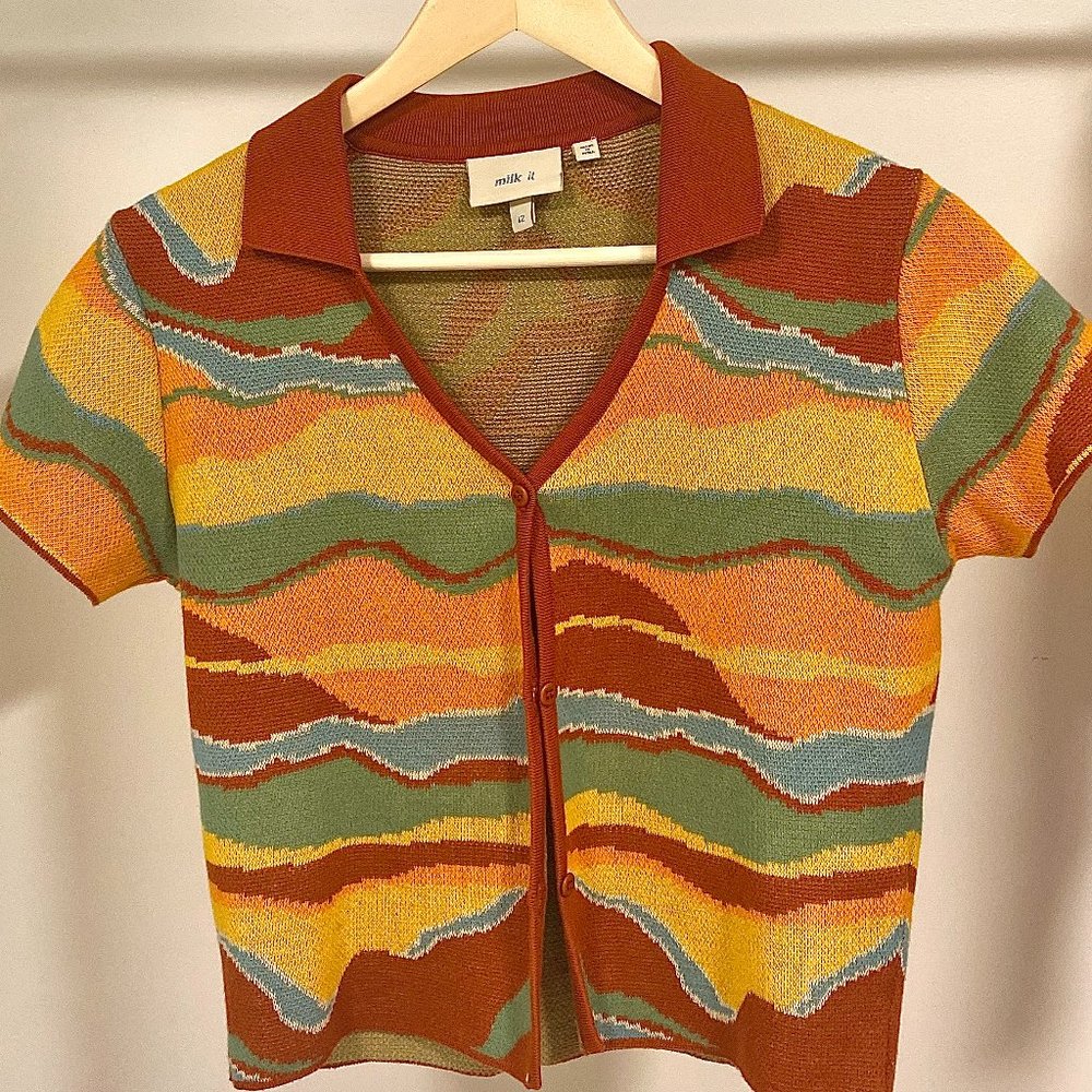 COORD MATCHING SET 90's style top and skirt